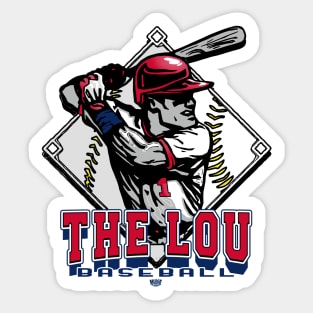 The Lou Forever Baseball Diamond Sticker